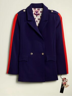 Disney x Macy’s Minnie Mouse Majorette Blazer NWT Size 12 Navy